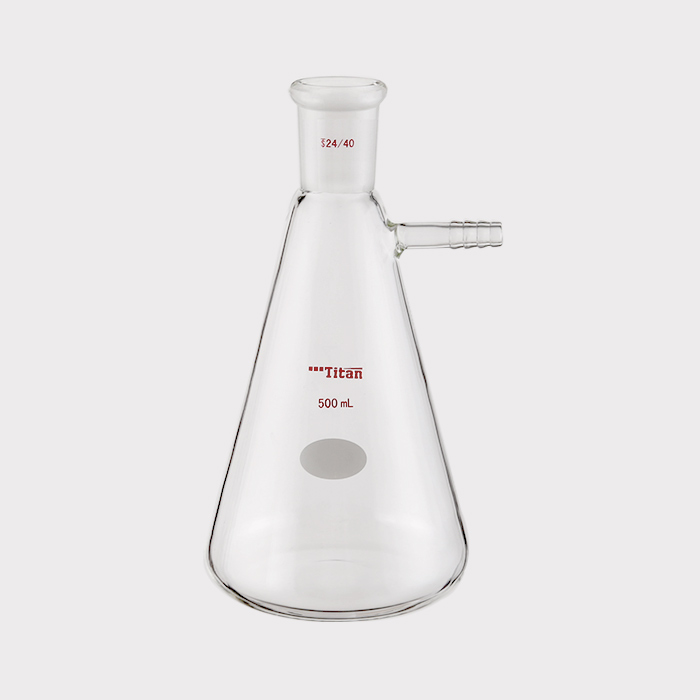 具磨口抽滤瓶 500ml 磨口：24/40 特优级 - ACESUN艾斯琳