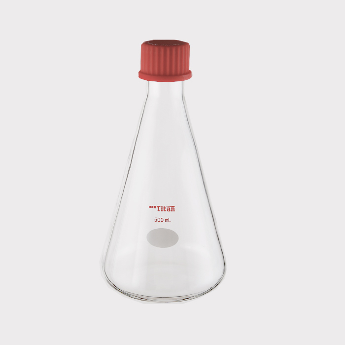 外螺纹口三角瓶 500ml GL32 特优级 - ACESUN艾斯琳