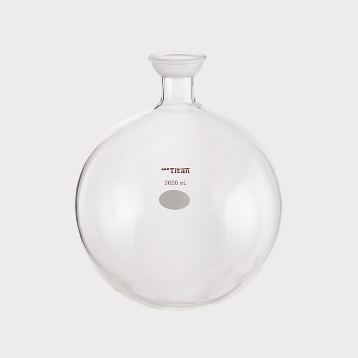 球磨口单口圆底球瓶 磨口：35/20，2000ml 特优级 - ACESUN艾斯琳