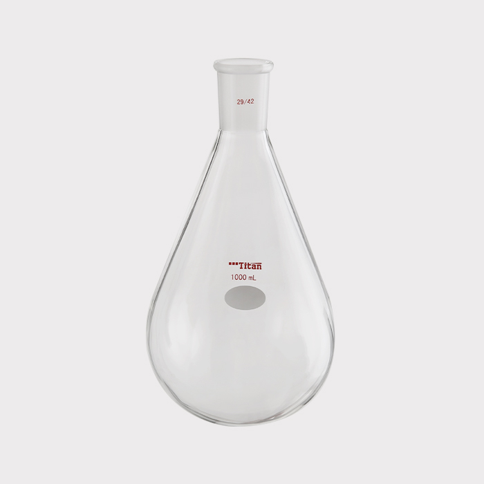 旋蒸用厚壁茄型瓶 高强度，磨口：29/42，1000ml 特优级 - ACESUN艾斯琳