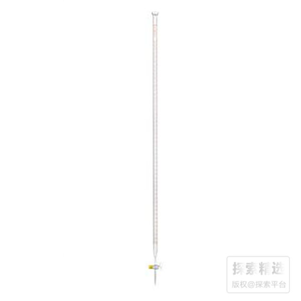白酸式滴定管(具罗牙活塞)(A级)喇叭口 50ml