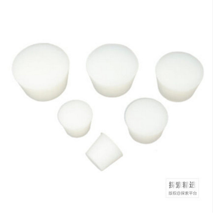 实心硅胶塞食品级 0#(13×17×24mm)