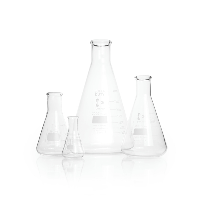 锥形瓶 厚唇 100ml 原Schott/肖特 - Duran