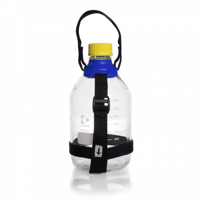 试剂瓶提篮 2L GL45 蓝色 原Schott/肖特