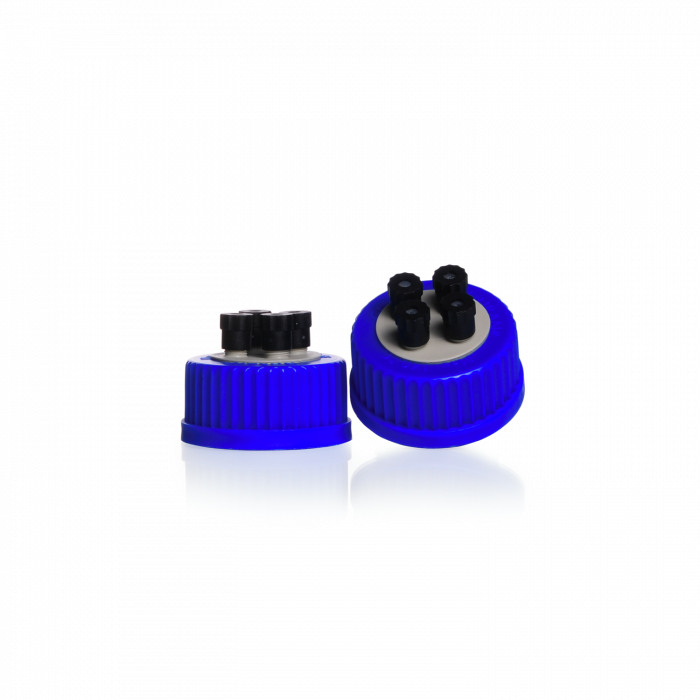 HPLC螺盖 GL-45 四口1.6及3.2mm 原Schott/肖特