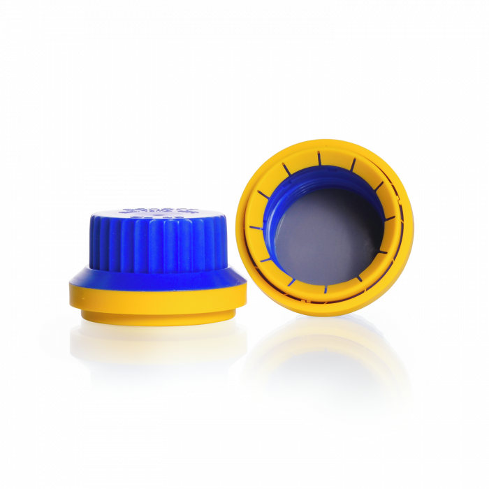 试剂瓶防启封盖 GL-45 PTFE/SI垫片 原Schott/肖特