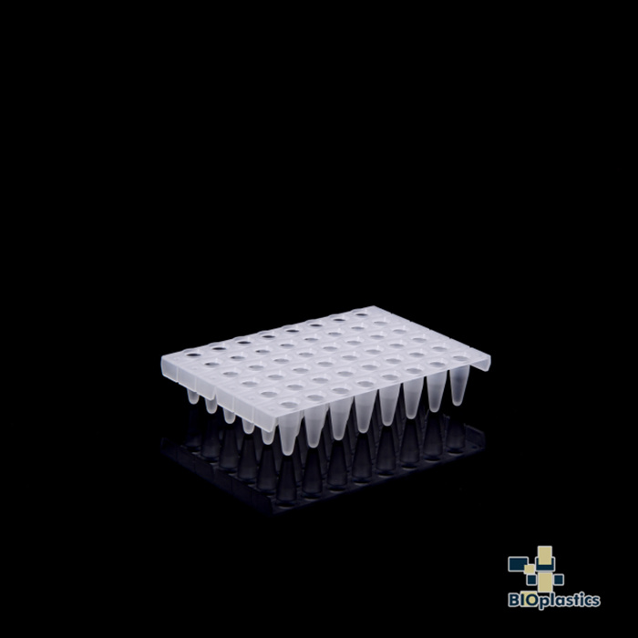 EU 0.1ml 薄壁半裙边48孔板 磨砂 - Bioplastics