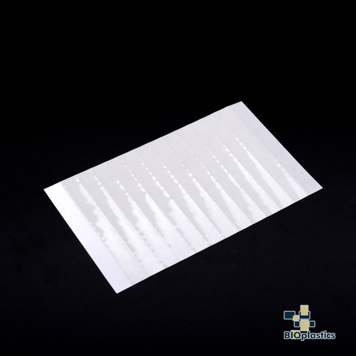荧光定量专用封板膜（有压痕可拆成12条） 透明 可粘贴 - Bioplastics