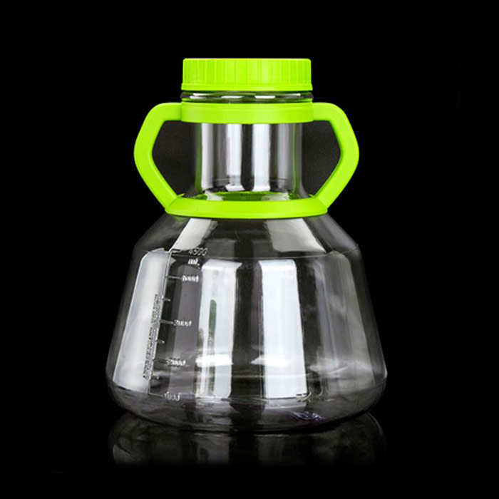 三角培养摇瓶，5000ml，PC材质，悬浮型，透气盖，独立包装，无DNA/RNA酶，无热原，灭菌 - 玖梧精选