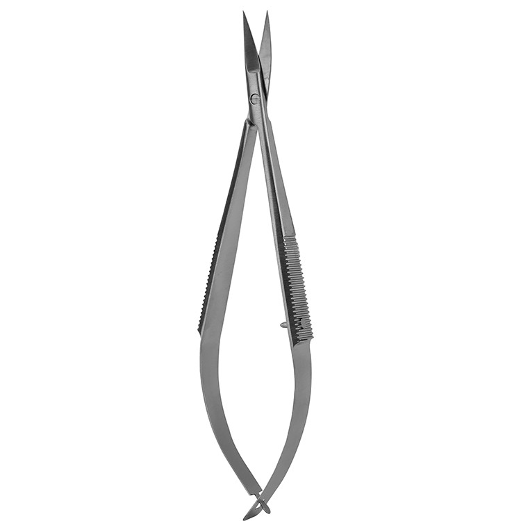 弹簧剪 弯 尖头 11.5cm 【仅限科研专用 用于动物实验】
