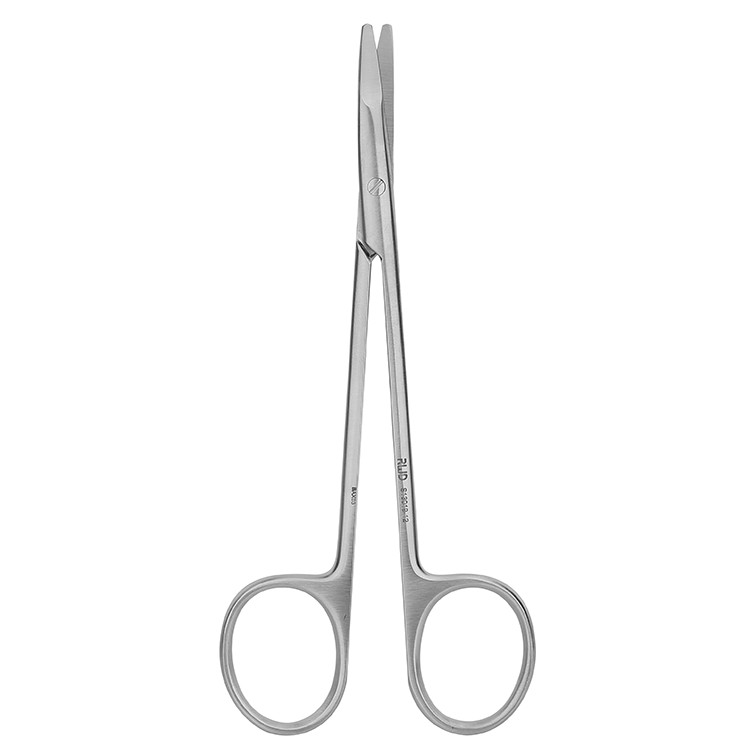 解剖剪 弯 钝头 12.5cm 【仅限科研专用 用于动物实验】