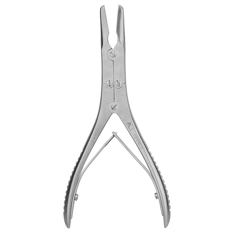 双关节咬骨钳 弯 15cm 【仅限科研专用 用于动物实验】