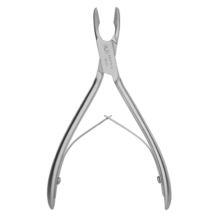 关节咬骨钳 弯 14cm 【仅限科研专用 用于动物实验】