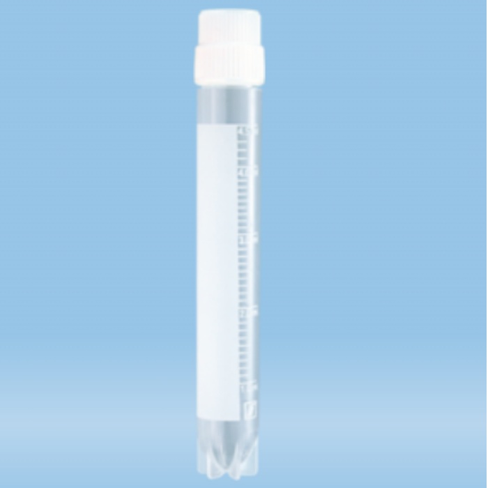 CryoPure外旋冻存管5.0ml,白色盖 - Sarstedt/莎斯特
