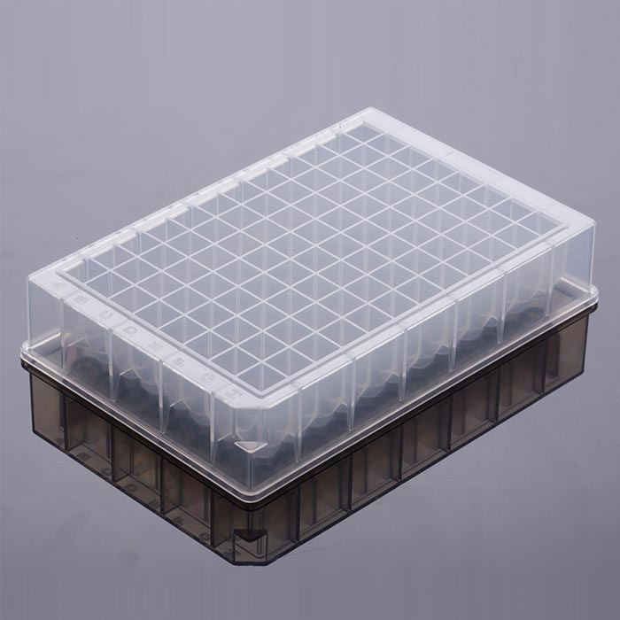 深孔板 1.0ml 96方孔U形底 透明