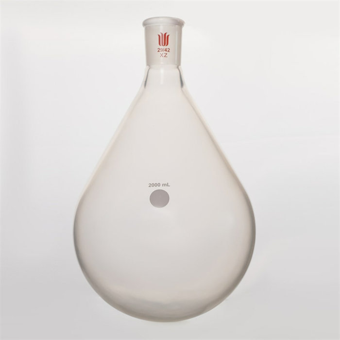 镀膜,旋蒸用厚壁茄型瓶,高强度,磨口 29/42,2000ml - 欣维尔