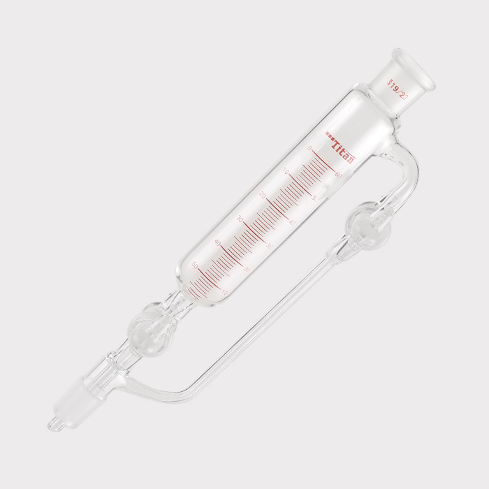 带刻度恒压滴液漏斗 双玻璃节门 60ml 19/22 - ACESUN艾斯琳
