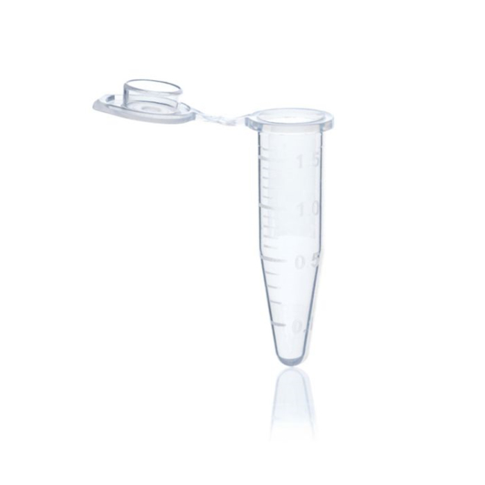 BIO-CERT PCR QUALITY 微量离心管 1.5ml 透明 PP 带盖（老货号780500） - Brand/普兰德