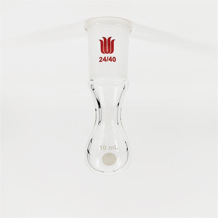 厚壁拇指瓶 F312411 磨口:24/40，10ml - 欣维尔