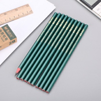 2B经典六角木杆铅笔