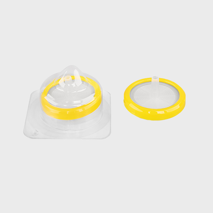 灭菌针头式滤器 单膜款 亲水性 聚偏氟乙烯（PVDF) 孔径0.45um 直径33mm 独立包装 - ACESUN艾斯琳
