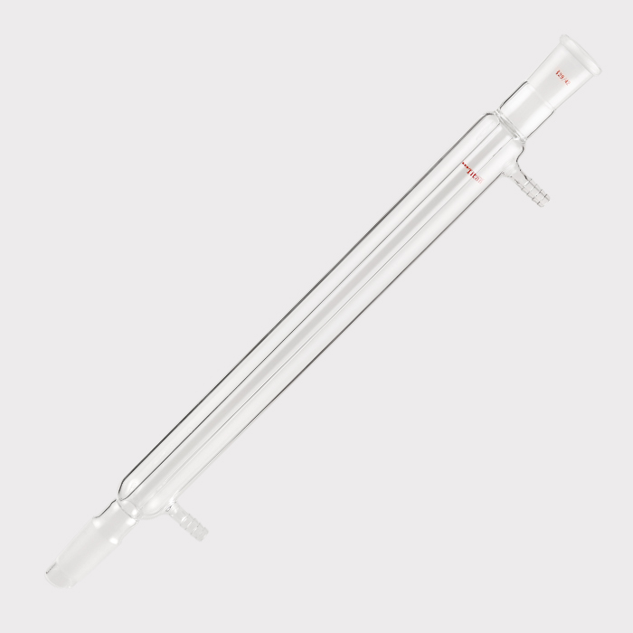 直型冷凝器 磨口:29/42 ,有效长度:400mm ,小咀外径:10mm 特优级