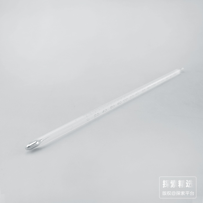 留点水银温度计 0-200℃/180mm 精度2℃