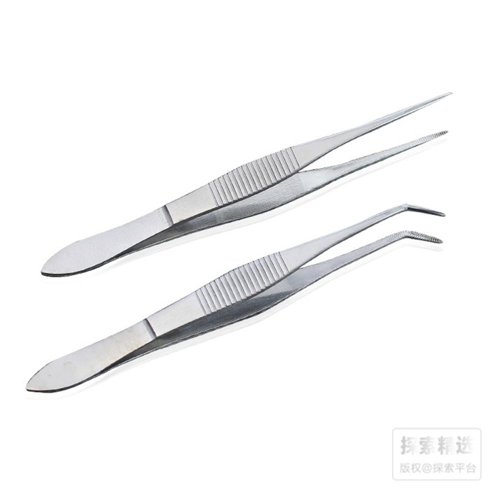 镊子 弯头 16cm