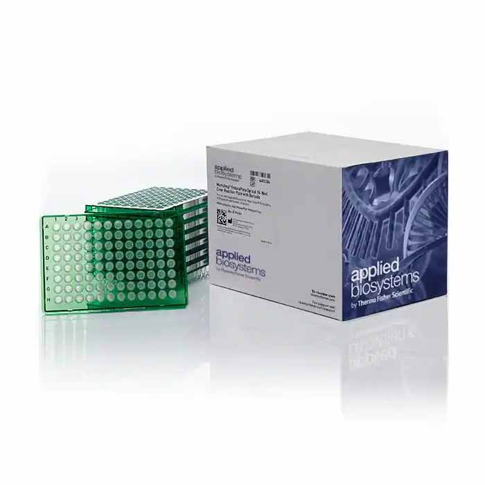 MicroAmp EnduraPlate 光学 96孔绿色反应板 0.2ml 半裙边（带条形码） - ABI
