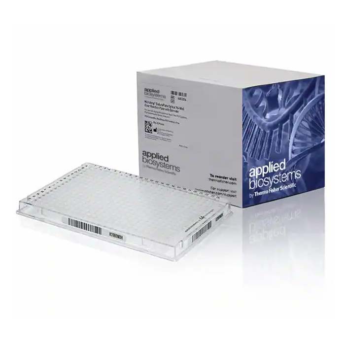 MicroAmp EnduraPlate 光学 384孔透明GPLE反应板 40ul 全裙边（带条形码） - ABI