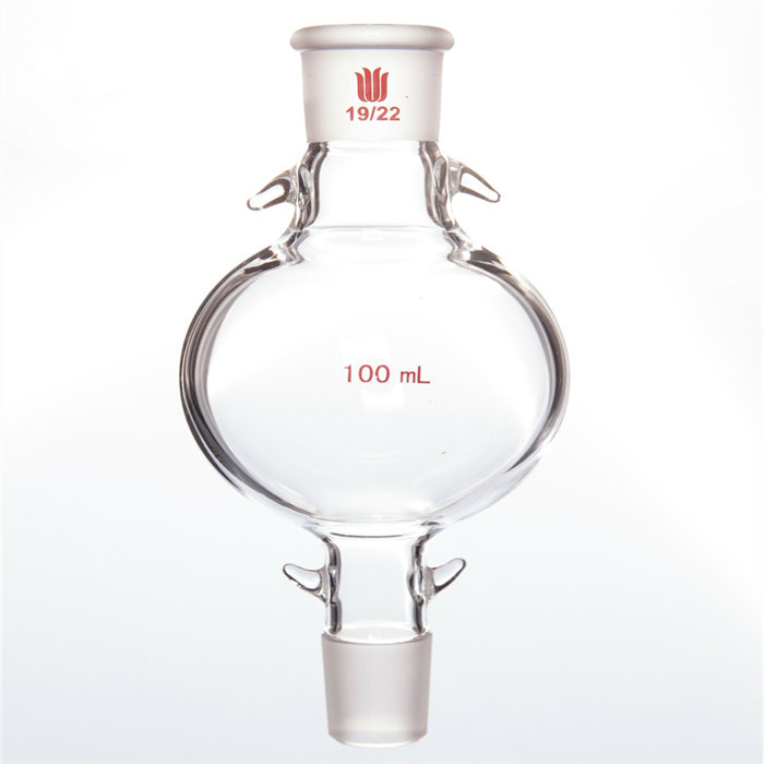 带挂耳，层析用溶剂存储瓶,19/22,100ml - 欣维尔