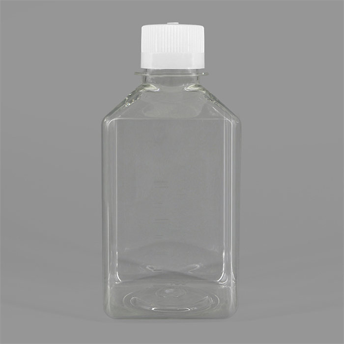 1000ml方形血清瓶 PET 已灭菌 - 玖梧精选