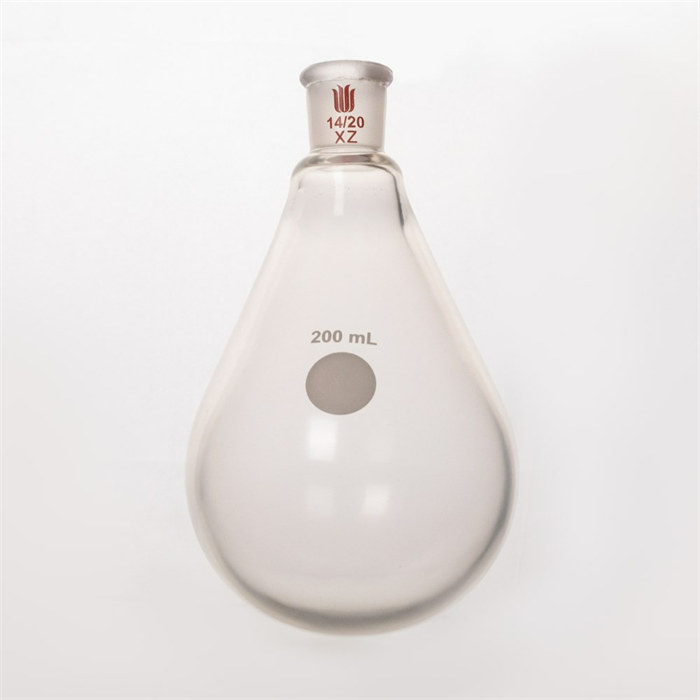 镀膜，旋蒸用厚壁茄型瓶,高强度,磨口:14/20,200ml - 欣维尔