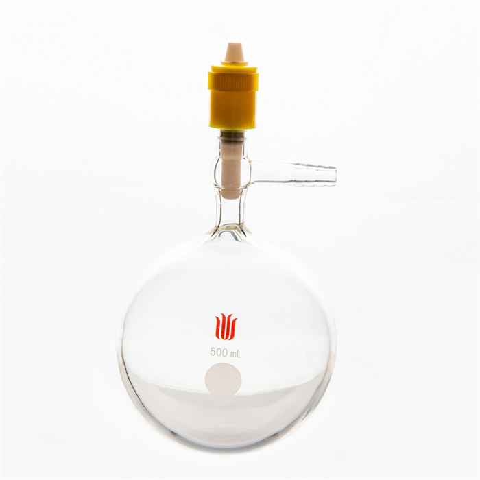 溶剂存储瓶,新型8mm高真空阀,500ml