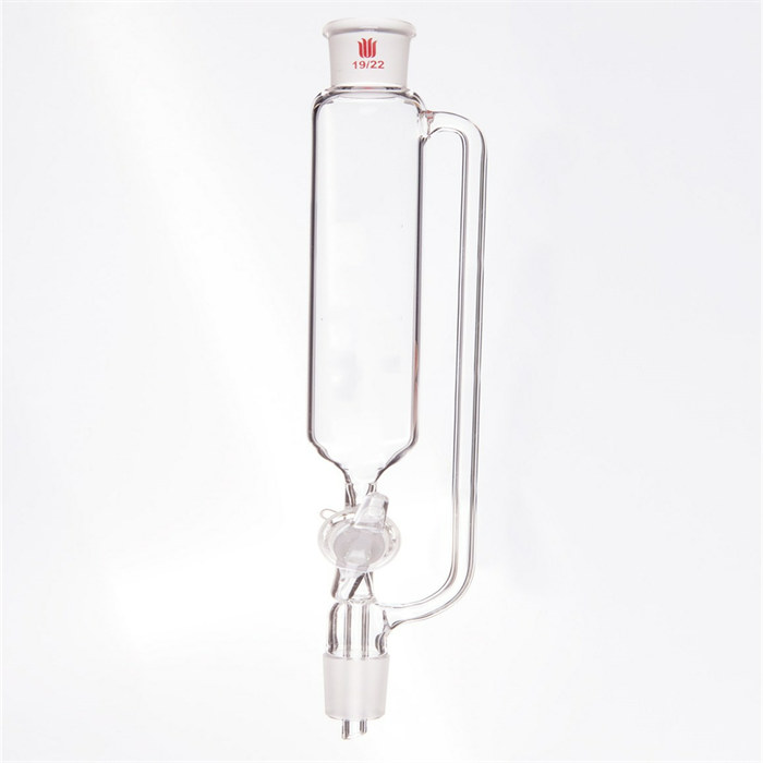 无刻度恒压滴液漏斗,玻璃节门,60mL,19/22 - 欣维尔