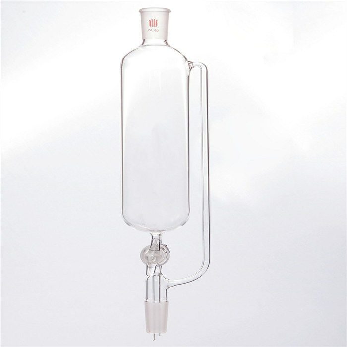 无刻度恒压滴液漏斗,玻璃节门,500mL,24/40 - 欣维尔