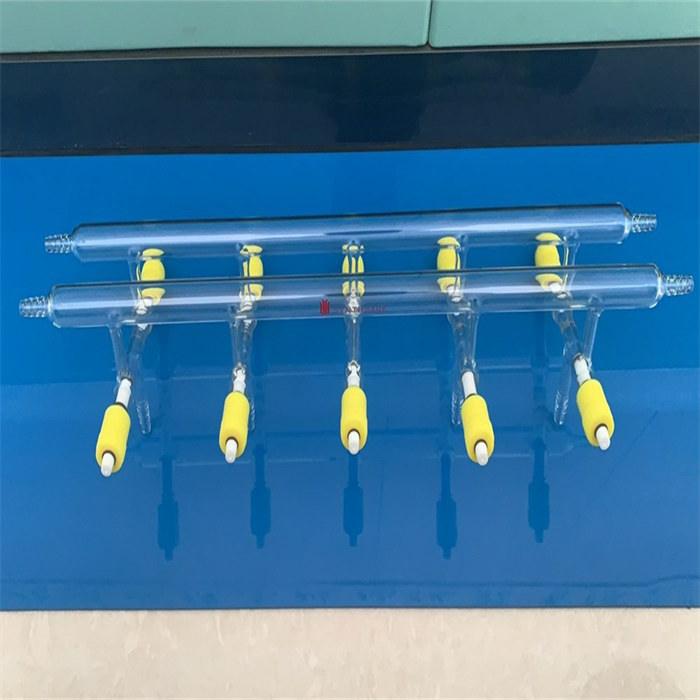 镀膜，新型高真空双排管真空分配器,5,550mm,4小咀