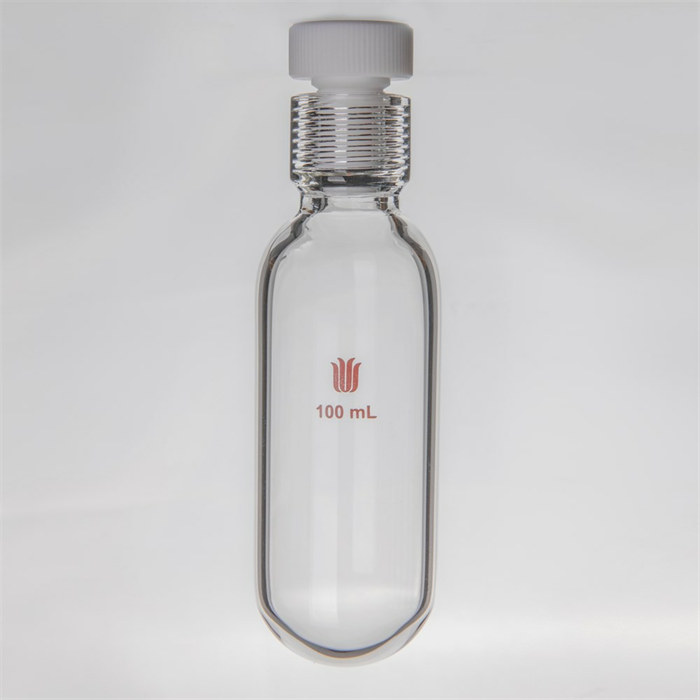 厚壁耐压瓶,四氟全包O型圈,容量100ml,15# - 欣维尔