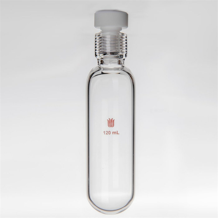 厚壁耐压瓶,四氟全包O型圈,容量120ml,15# - 欣维尔