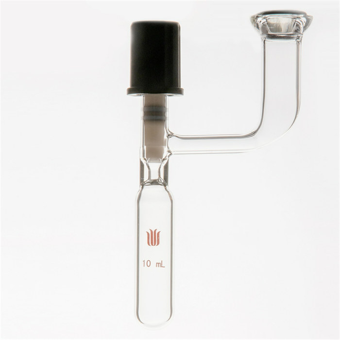 气体或液体存瓶,15#砝兰口,4mm高真空，容量：10mL - 欣维尔