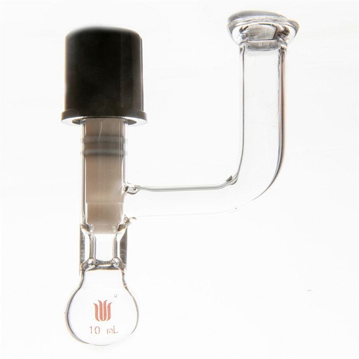 气体或液体存储球瓶,#15 O型珐琅盘,8mm高真空,容量10mL