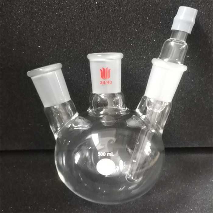温度计套管，磨口：19/22，匹配100mL球瓶