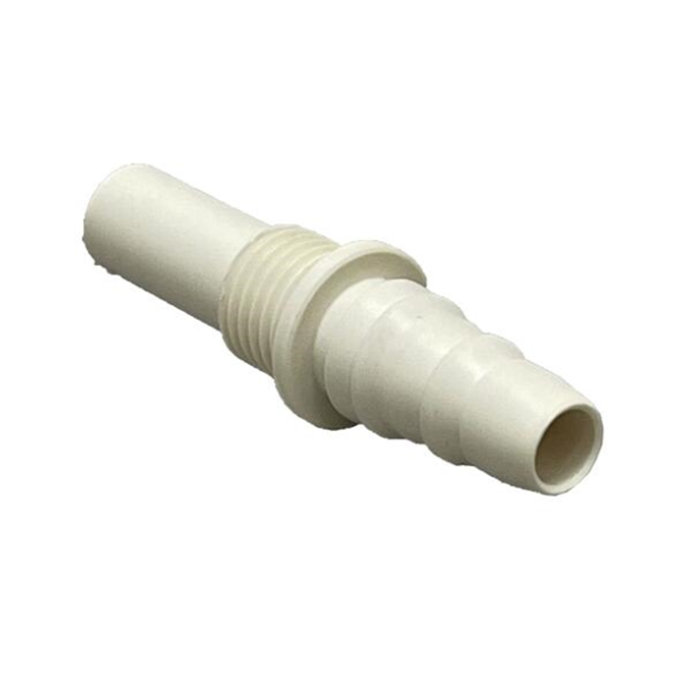 宝塔接头B款 可连接内径为5-9mm的废液管，长43mm，9.25mm外径螺纹接口，孔径3.85mm - Nuobisi/诺必思