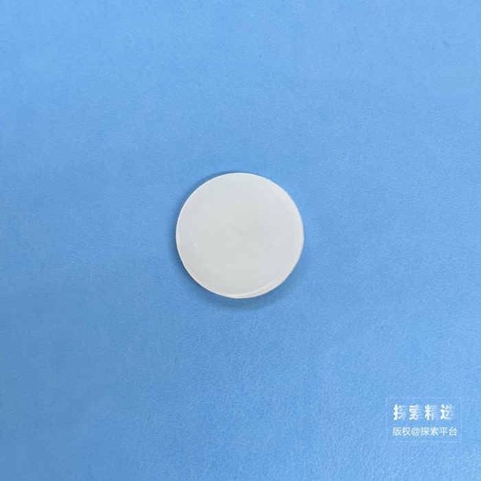 白色硅胶垫片 厚度2mm 直径27mm