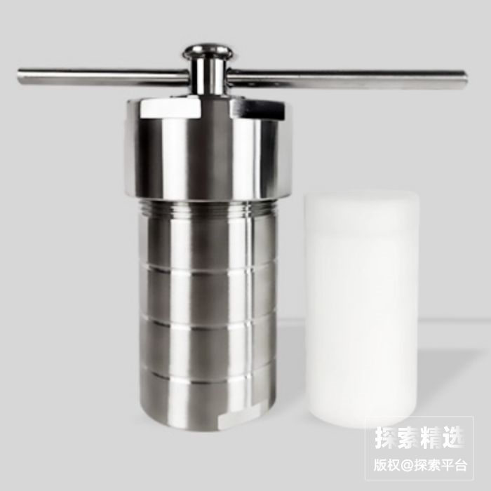 水热合成釜 50ml 含PTFE内衬 耐220度高温（替代货号：02161171）