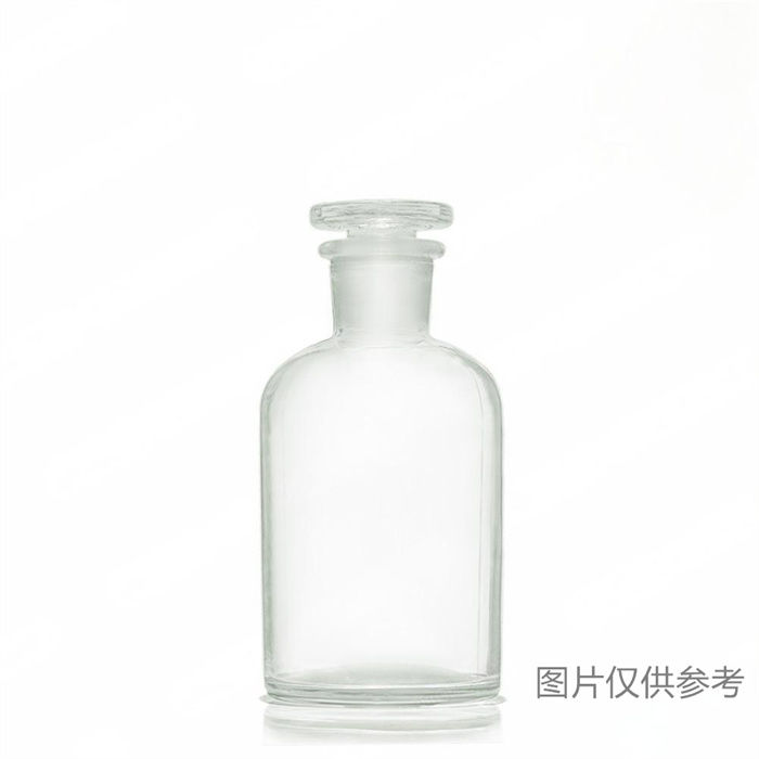 机制白色小口试剂瓶 具玻塞 125ml - 华鸥