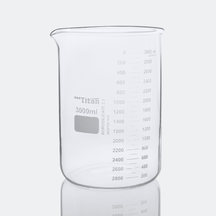 满标厚壁烧杯 特优级 3000ml