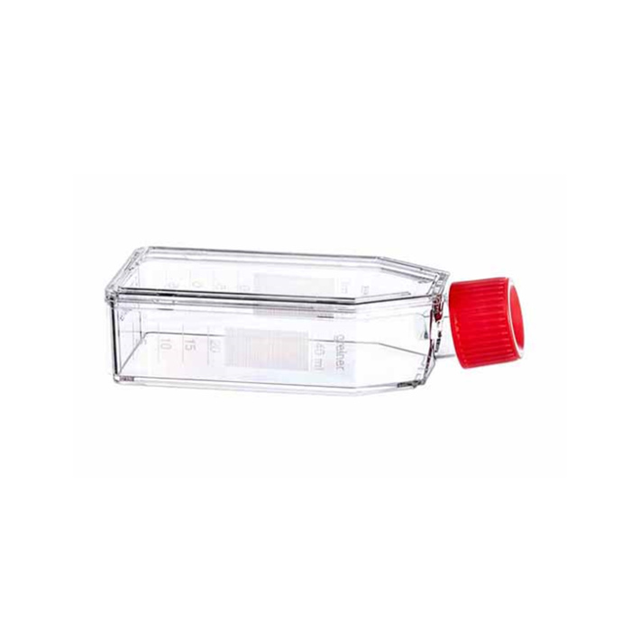 细胞培养瓶 50ml 25cm2 TC处理 红色标准盖 已灭菌 - Greiner/格瑞纳