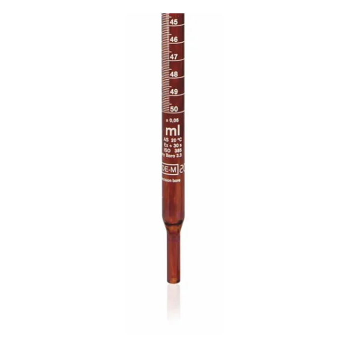 组装式自动回零滴定管备用滴定管身 10ml BLAUBRAND Boro 3.3 棕色