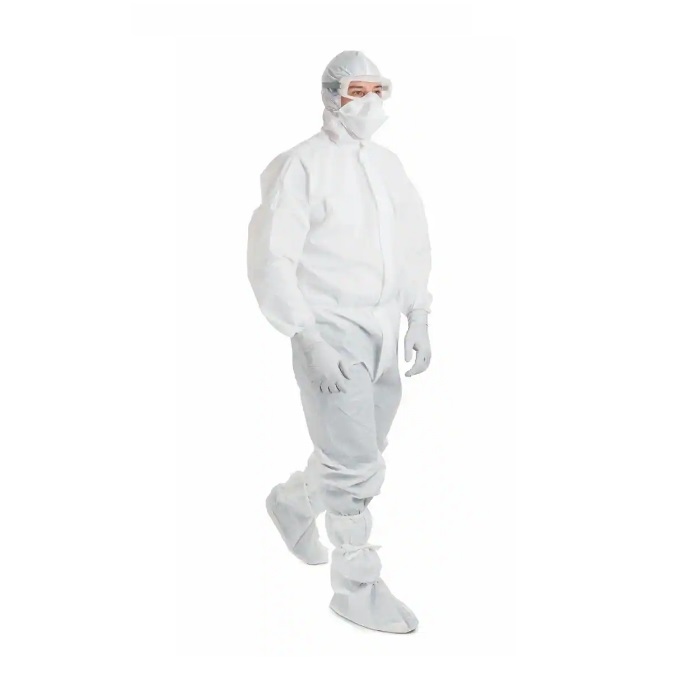 KIMTECH A6透气防液体型洁净室防护服 聚丙烯无纺布 L【Cleanroom】